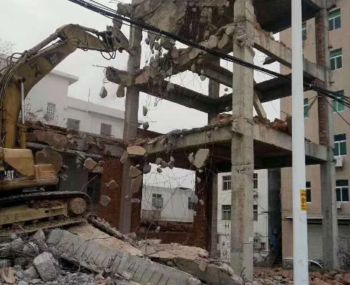 杭州旧房拆除